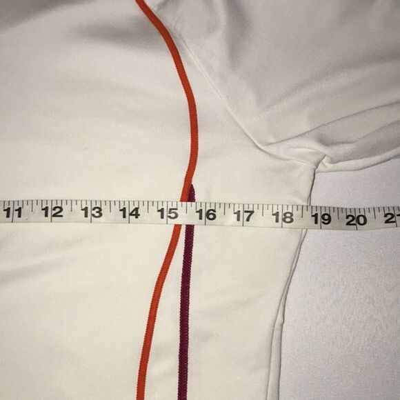 Descente Mid Layer 1/4 zip Long sleeve Activewear Pullover Jacket Sz. 8 - Picture 6 of 13